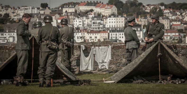 The German Occupation of Guernsey at Castle Cornet, a re-enactment