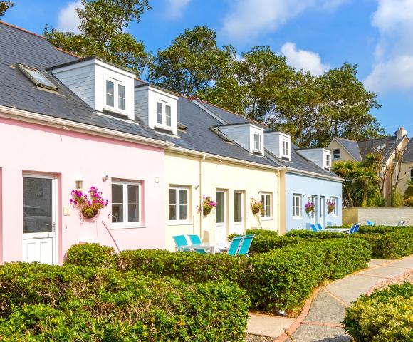 Exterior of The Ellingham Cottages, St Martins Guernsey