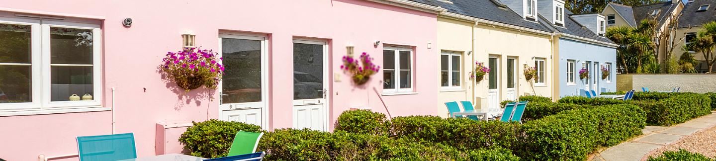 Exterior view of the Ellingham Cottages in St Martins