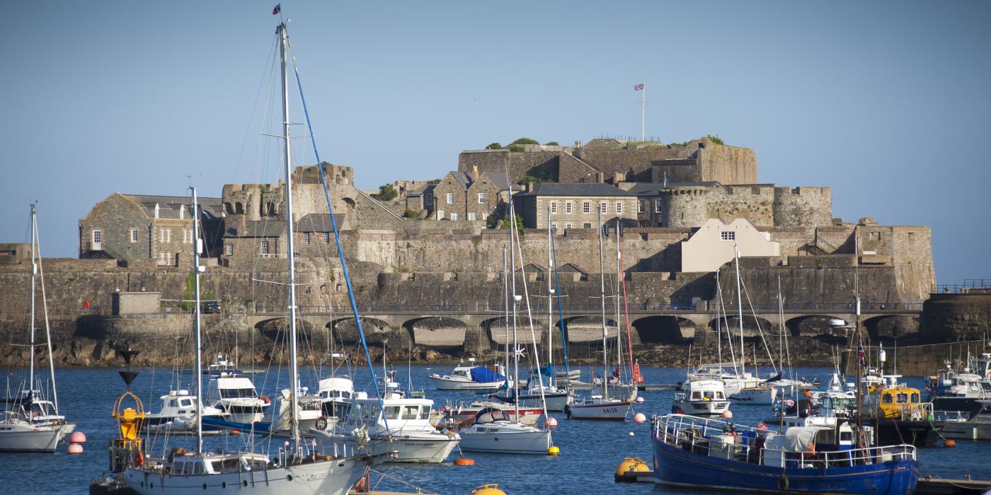 Castle Cornet is close to the Ellingham self catering accommodation in Guernsey