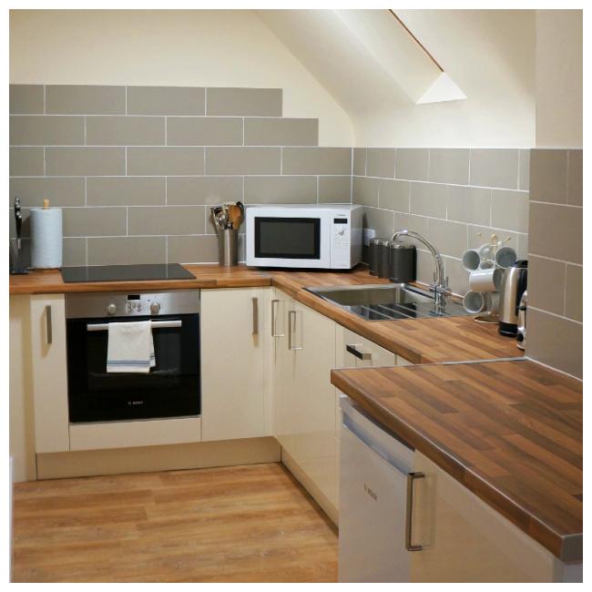 Kitchen at Ellingham Apartments at Bordeaux